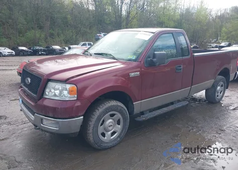 2005 Ford F-150 Stx/Xl/Xlt из США, поврежденный, VIN 1FTRF14W55NA02640
